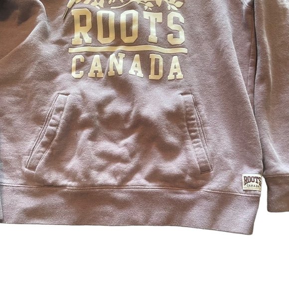 Roots  Hoodie *Purple* Size Medium - Picture 5 of 6